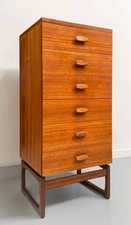 G PLAN QUADRILLE TEAK CHEST OF