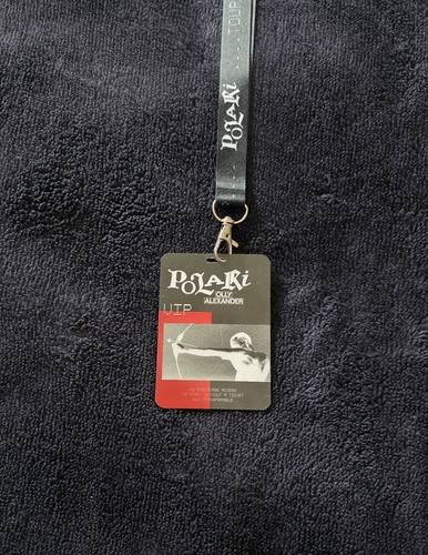 Olly alexander vip lanyard - olly,