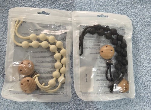 Silicone dummy clip for baby - dummy,