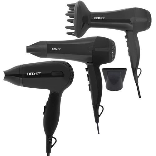 Hot hair dryer compact - hot,