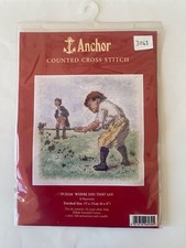 Anchor counted cross - anchor, stitch