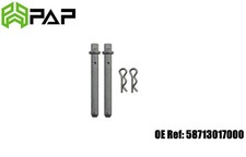 Front brake caliper Pad pin Set SUZUKI GSX 400 X Impulse 1999