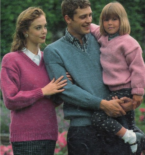 Easy knit sweater neck - knit, v-neck