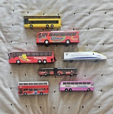 6X Diecast Buses & 1X Diecast