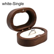 Case Wooden Ring Storage Box Jewelry Box Lover Ring Display Box Storage Holder