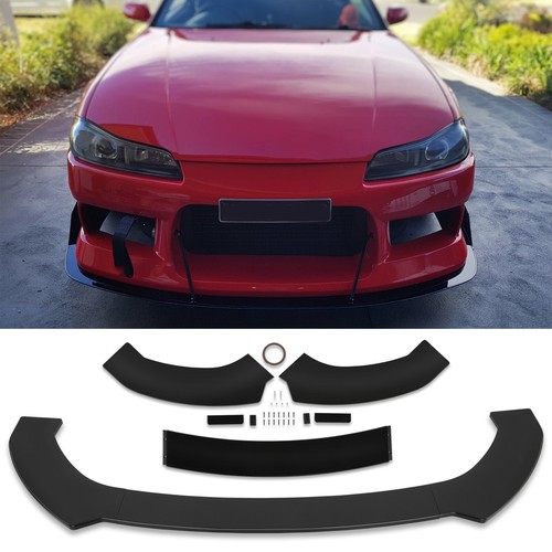 Glossy front bumper - glossy, lip