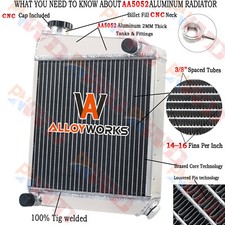 2 Row Aluminum Radiator for
