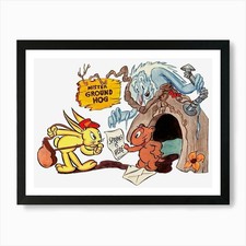 Ground Hog Day Art Print