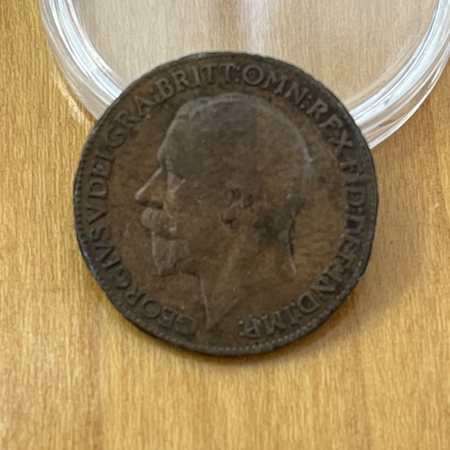 1934 king george farthing - 1934,