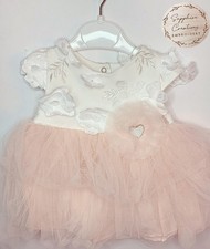 Peach Girls Baby Frilly