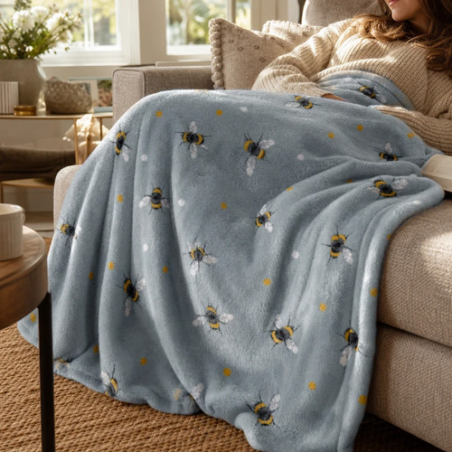 Flannel fleece throw - throw, blanket
