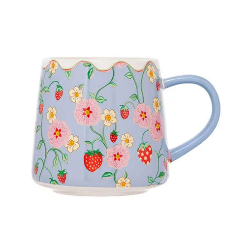Cath kidston strawberry blue - strawberry,