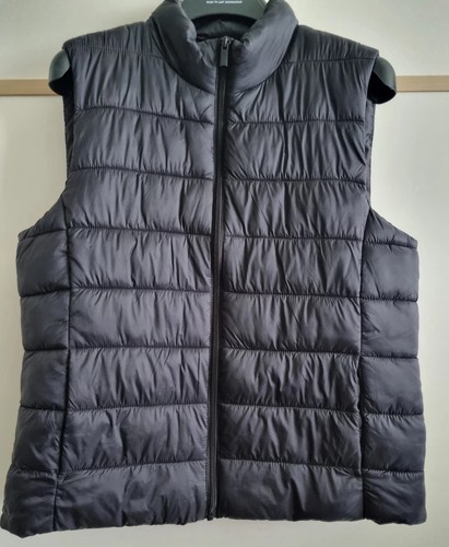 Ladies black gilet - size, small