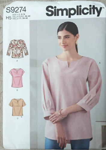 Simplicity 9274 - 110),
