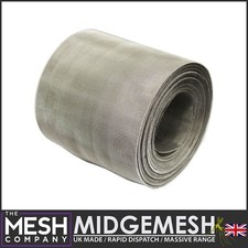 The Mesh Company Stainless 0.56mm Midge Screen Mesh | Blocks Midges Tiny Bugs