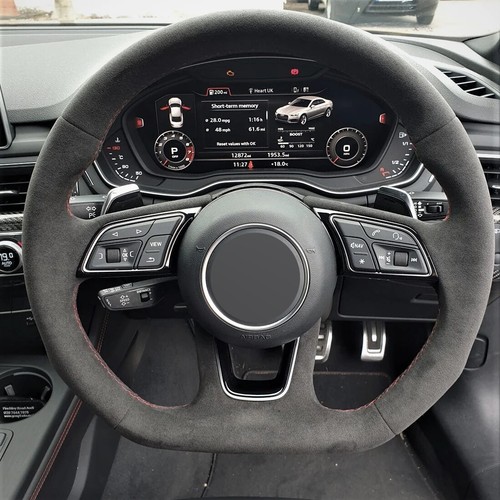 Alcantara steering wheel - alcantara,