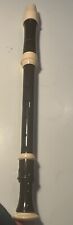 Aulos, Instruments, Recorder, Black And White, 19” In Length, Condition Used