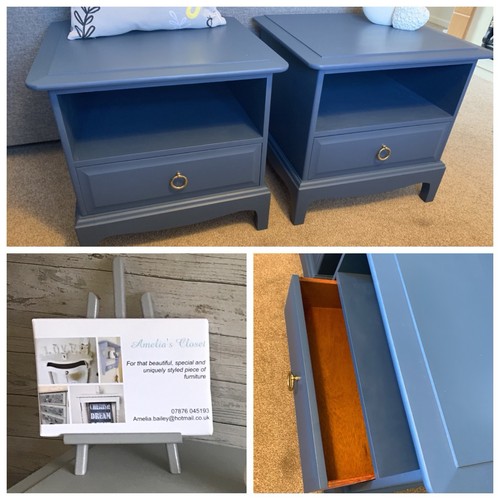 Pair stag minstrel bedside - pair,