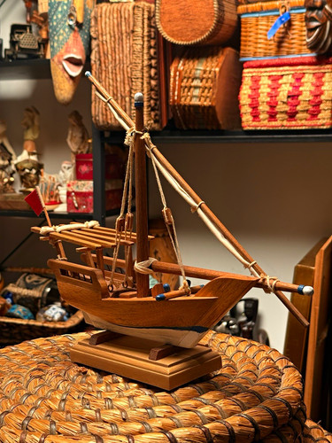 Rare vintage wooden fishing - wooden,