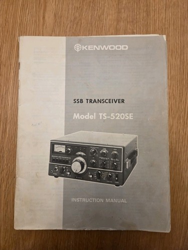 Kenwood 520se instruction - kenwood, ts-520se