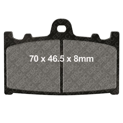 Pair sintered brake pads - sintered, hh