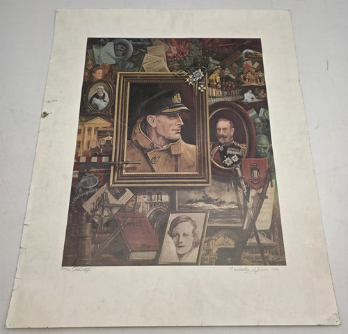 Signed numbered military naval - signed,