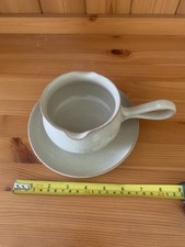Denby Daybreak Gravy / Sauce Jug & Stand Superb Condition