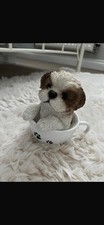 Shih Tzu Puppy In A Teacup