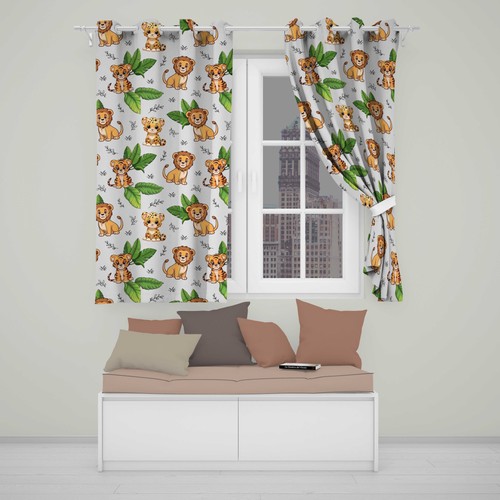 Blackout eyelet curtains - blackout,