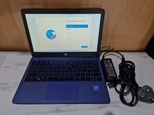 Blue HP Stream 11.6" HD Intel