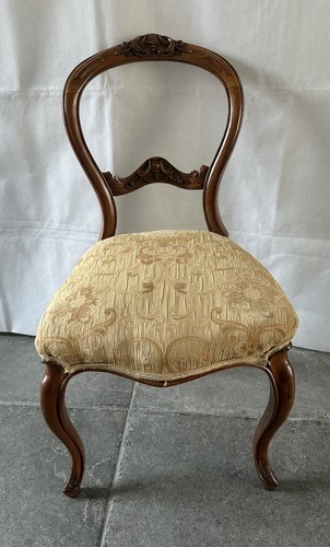 Victorian carved balloon - balloon, back