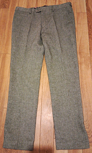 Men green herringbone - men's,