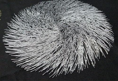 Silver metallic look - metallic,