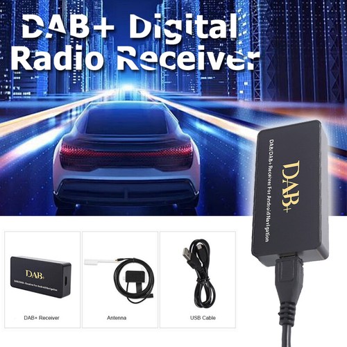 Dab digital radio receiver - radio, box