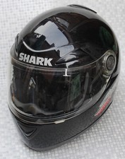 SHARK alpha S500 Black Motorcycle Helmet XF54