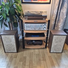 Vintage Jensen Laboratories Model 2 HiFi Speakers 8 ohms New Refoam VGC