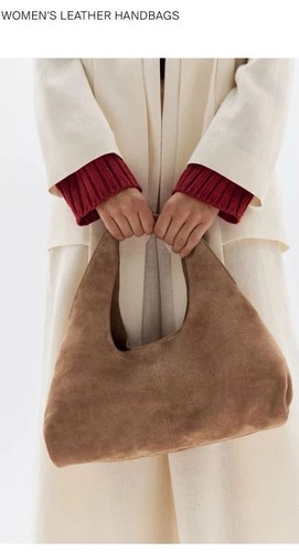 Medium suede tan massimo - suede,