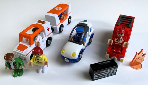 Brio emergency vehicles set - emergency,