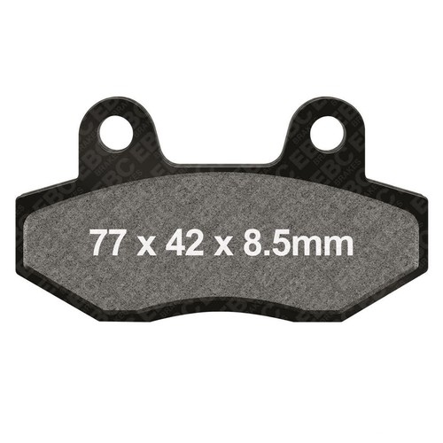 Pair brake pads - brake, ebc