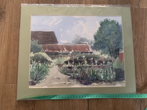 Watercolour painting signed - watercolour,
