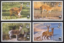 Swaziland 2000 SG704 - 707 Klipspringer & Oribi Set of 4 MNH