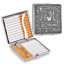 2pcs Metal Cigarette Case