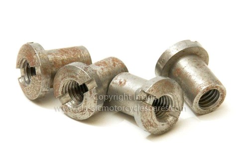 Clutch nuts bsa c15 b25 - nuts, b40