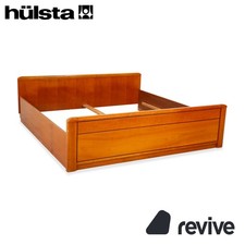 Hülsta Wooden Bed Brown