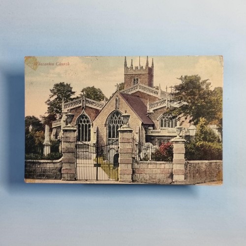 Wincanton postcard 1909 - postcard,