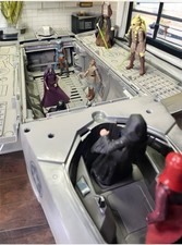 Star Wars Emperor Palpatine Sith Shuttle Vintage Black Series Jedi Collectible