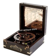 Handmade Brass Sundial Compass