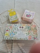 VINTAGE PERFUMED SOAP IN BOXES. Morny, Bronnley,  WOODS of WINDSOR 