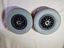 Kymco Mini Ls Foru Rear Wheels And Tyres Solid Puncture Proof 2.80-2.50×4. W38