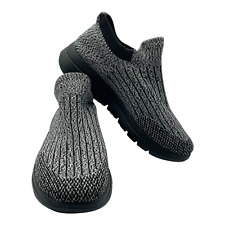 Grey And Black Fabric Walking Trainer Shoes Non Slip Men’s UK Size 6